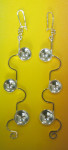 Oorhangers, zilver